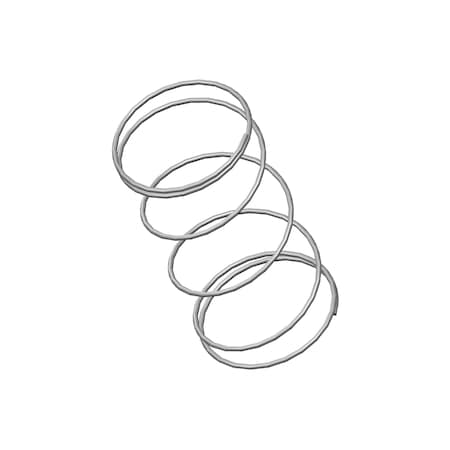 Approved Vendor Compression Spring, O=1.375, L= 2.75, W= .049 G609969118
